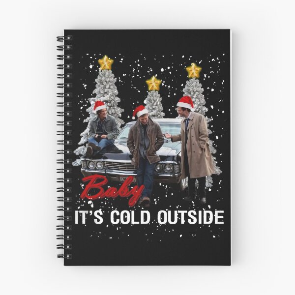 Item preview, Supernatural baby it's cold outside Christmas shirt designed and sold by PansyKulas.