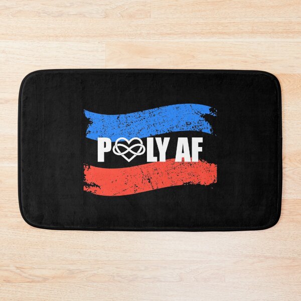Item preview, Poly Af Polyamorous Flag Polyamory Pride graphic designed and sold by jakehughes2015.