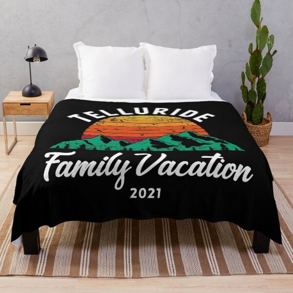 Item preview, Colorado Rocky Mountains Family Vacation 2021 Telluride print designed and sold by jakehughes2015.