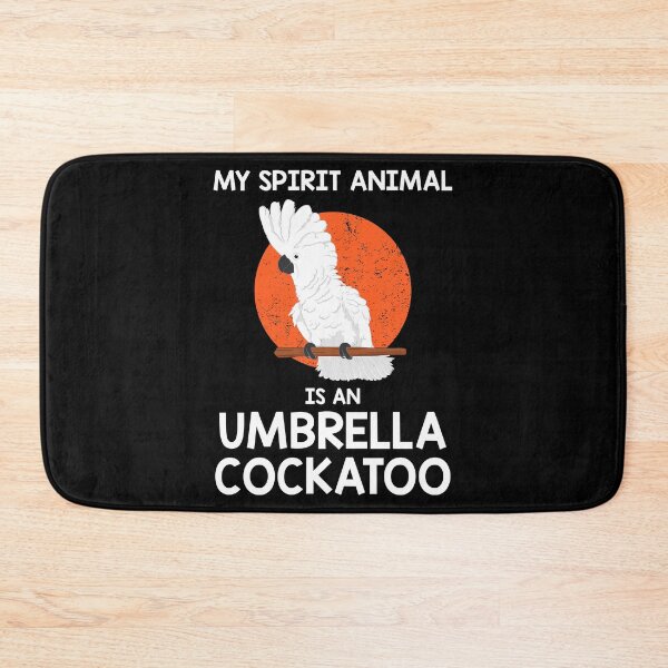 Item preview, Spirit Animal Parrot Lover Umbrella Cockatoo product designed and sold by jakehughes2015.