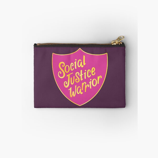 Item preview, Social Justice Warrior Feminist Badge Pink designed and sold by Kit Cronk.