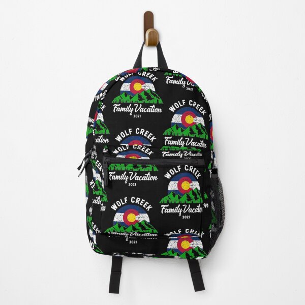Item preview, Mountain Colorado Flag Wolf Creek Family Vacation 2021 design designed and sold by jakehughes2015.