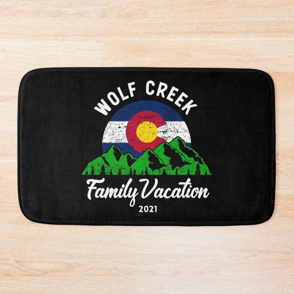 Item preview, Mountain Colorado Flag Wolf Creek Family Vacation 2021 design designed and sold by jakehughes2015.