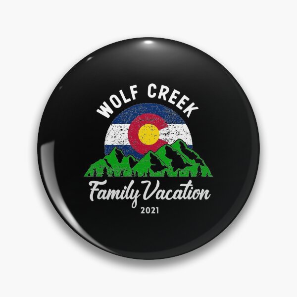Item preview, Mountain Colorado Flag Wolf Creek Family Vacation 2021 design designed and sold by jakehughes2015.
