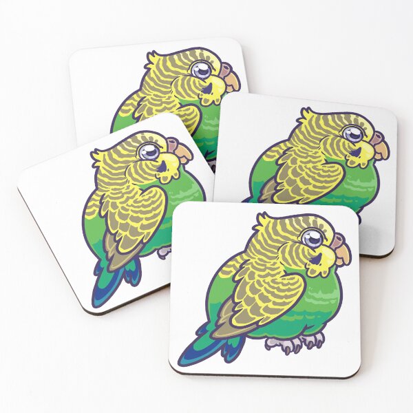 Item preview, Cute Chibi Green Parakeet - Female designed and sold by itcouldbechibi.