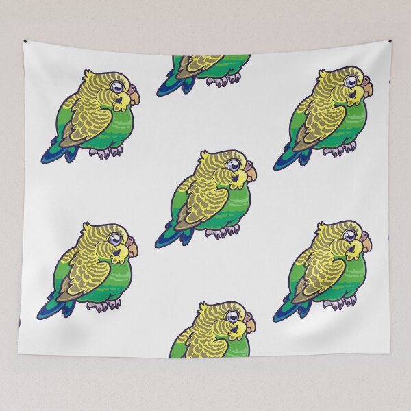 Item preview, Cute Chibi Green Parakeet - Female designed and sold by itcouldbechibi.