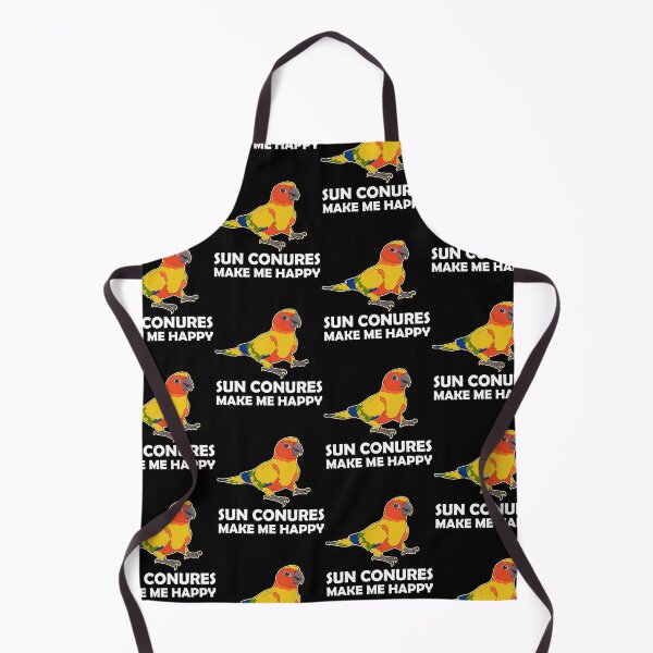 Item preview, Funny Parrotlet Owner Happy Sun Conures print designed and sold by jakehughes2015.