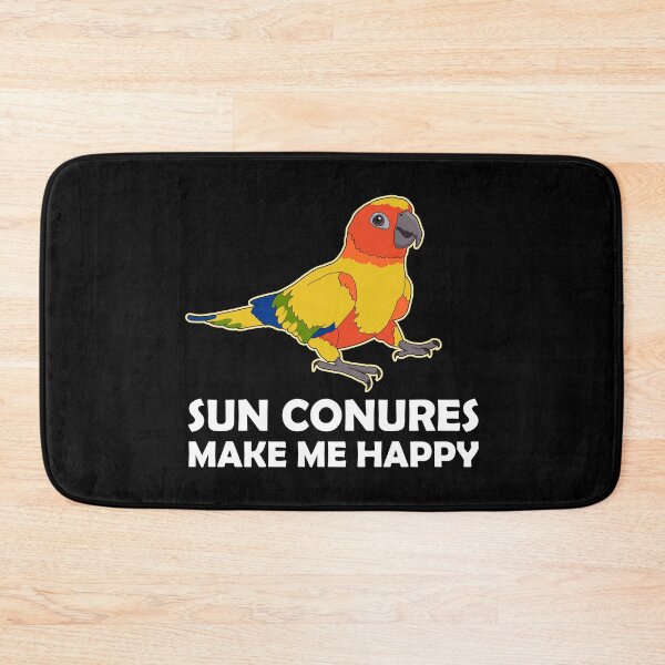 Item preview, Funny Parrotlet Owner Happy Sun Conures print designed and sold by jakehughes2015.