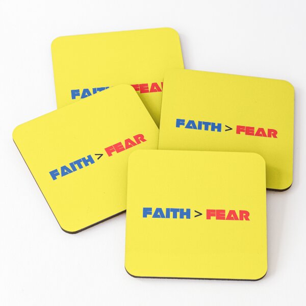Artikelvorschau, Faith Is Greater Than Fear entworfen und verkauft von Prayingwarrior.