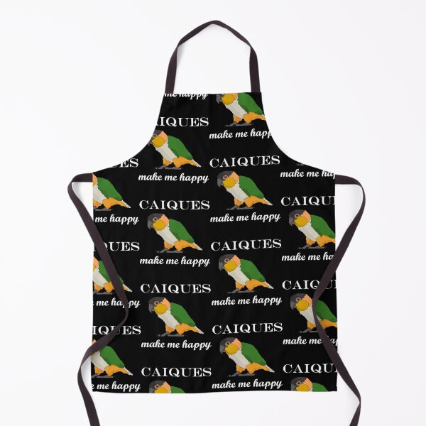 Item preview, Happy Parrot Lover White-Bellied Caique print designed and sold by jakehughes2015.