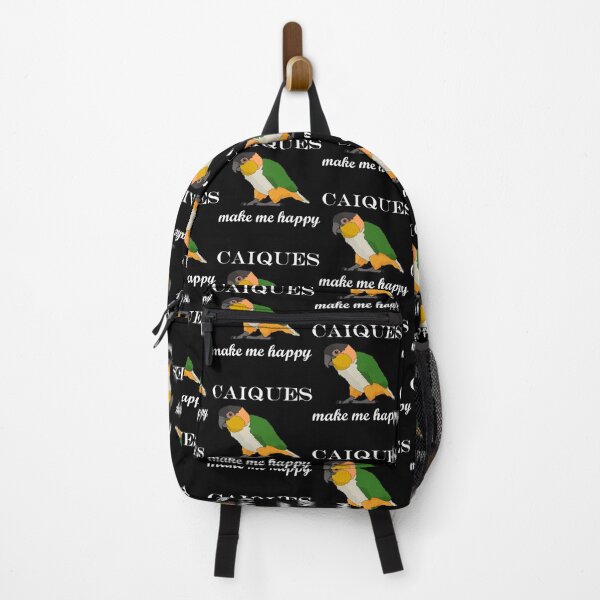 Item preview, Happy Parrot Lover White-Bellied Caique print designed and sold by jakehughes2015.