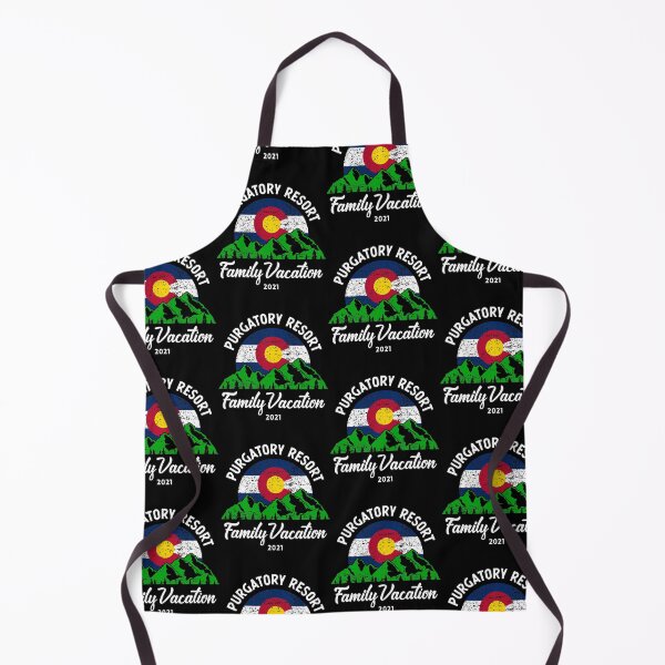 Item preview, Colorado Flag Purgatory Resort Family Vacation 2021 print designed and sold by jakehughes2015.