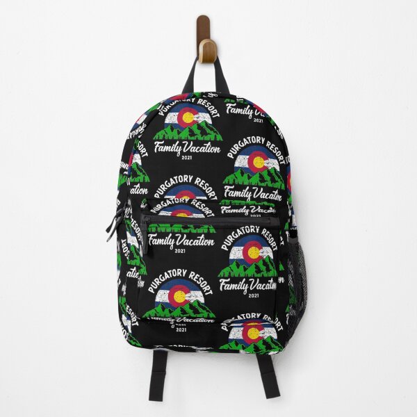 Item preview, Colorado Flag Purgatory Resort Family Vacation 2021 print designed and sold by jakehughes2015.
