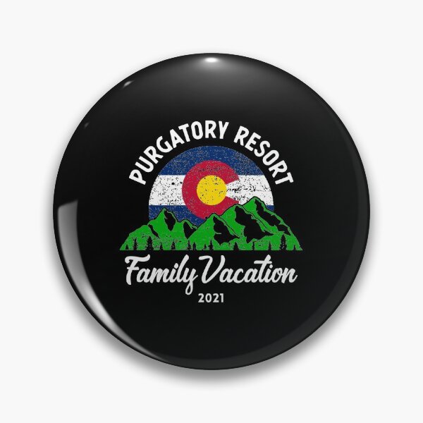 Item preview, Colorado Flag Purgatory Resort Family Vacation 2021 print designed and sold by jakehughes2015.