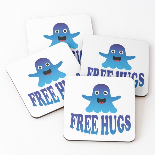 Item preview, Free Hugs Funny Cartoon Character designed and sold by SMDesigns101.