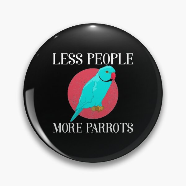 Item preview, Less People More Parrots Indian Ringneck design designed and sold by jakehughes2015.