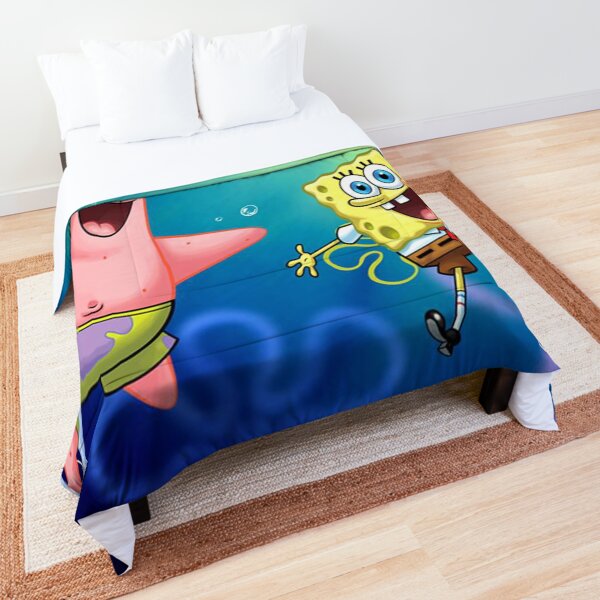 Spongebob an Patrick Fun Comforter