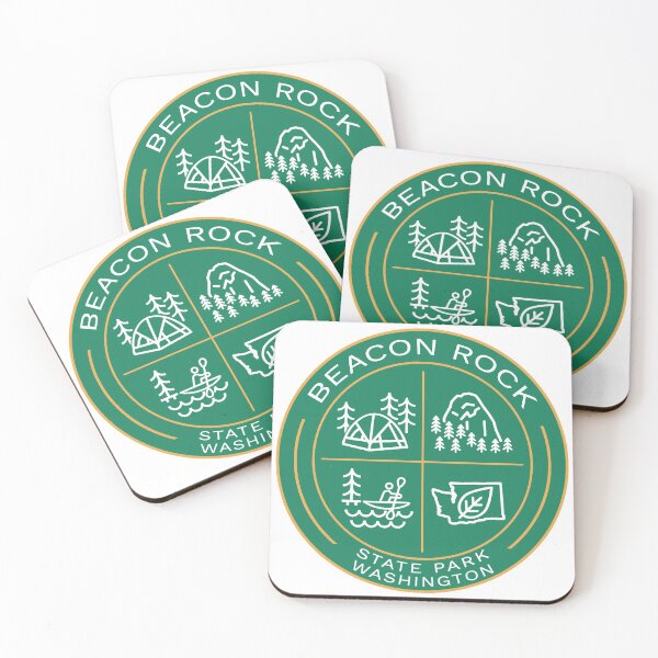 Item preview, Beacon Rock State Park Heraldic Logo designed and sold by VanyaKar.