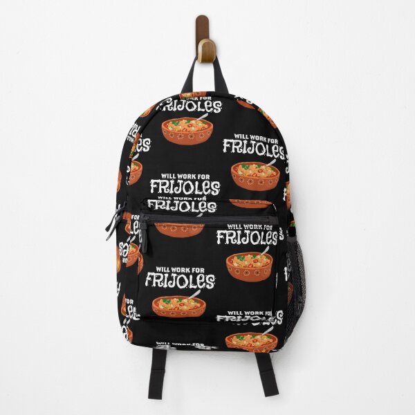Item preview, Funny Mexican Foodie Will Work For Frijoles graphic designed and sold by jakehughes2015.