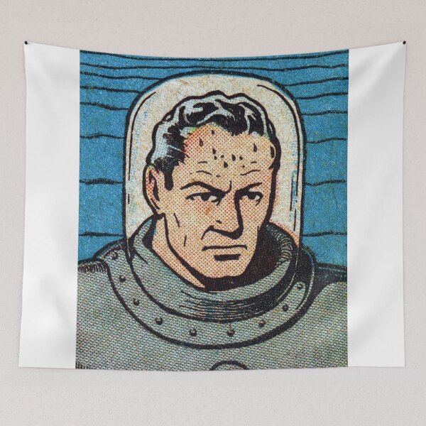 Item preview, Retro spaceman comic designed and sold by kokinoarhithi.