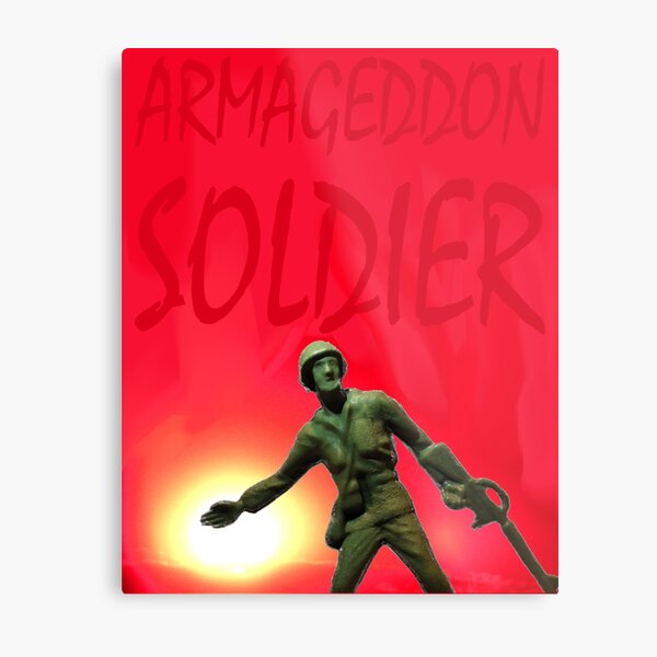 Artikel-Vorschau von Armageddon-Soldat, designt und verkauft von mrtraz.