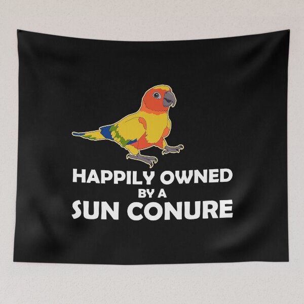 Item preview, Happily Pet Parrot Owner Sun Conure design designed and sold by jakehughes2015.