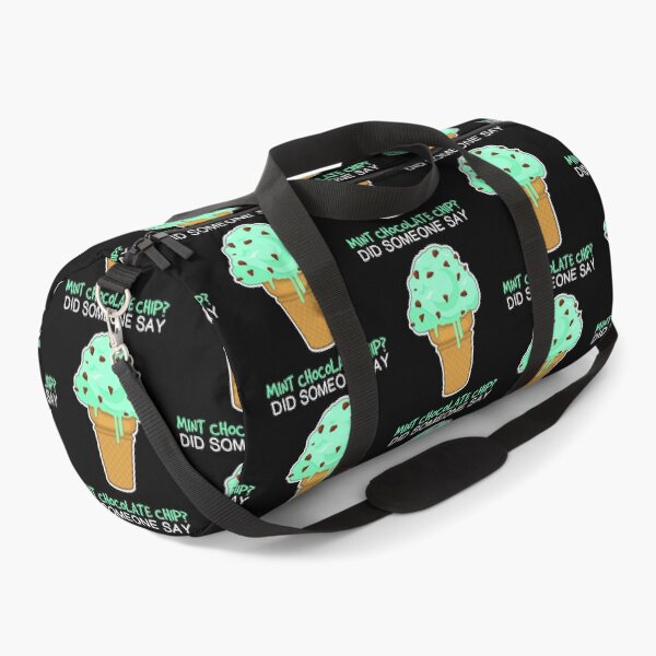 Item preview, Mint Chocolate Chip Ice Cream Lover Quote graphic designed and sold by jakehughes2015.