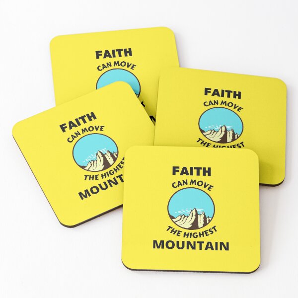 Item preview, Faith Can Move The Highest Mountain  designed and sold by Prayingwarrior.