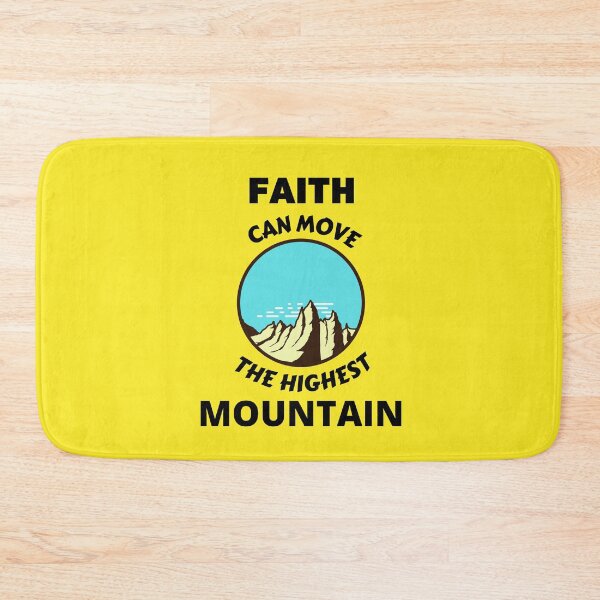 Item preview, Faith Can Move The Highest Mountain  designed and sold by Prayingwarrior.