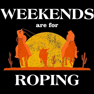 Artwork thumbnail, Weekends Roper Rodeo Team Roping graphic by jakehughes2015