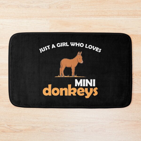 Item preview, Just A Girl Miniature Pet Lover Mini Donkeys design designed and sold by jakehughes2015.