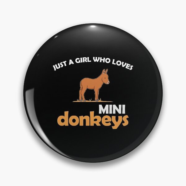 Item preview, Just A Girl Miniature Pet Lover Mini Donkeys design designed and sold by jakehughes2015.