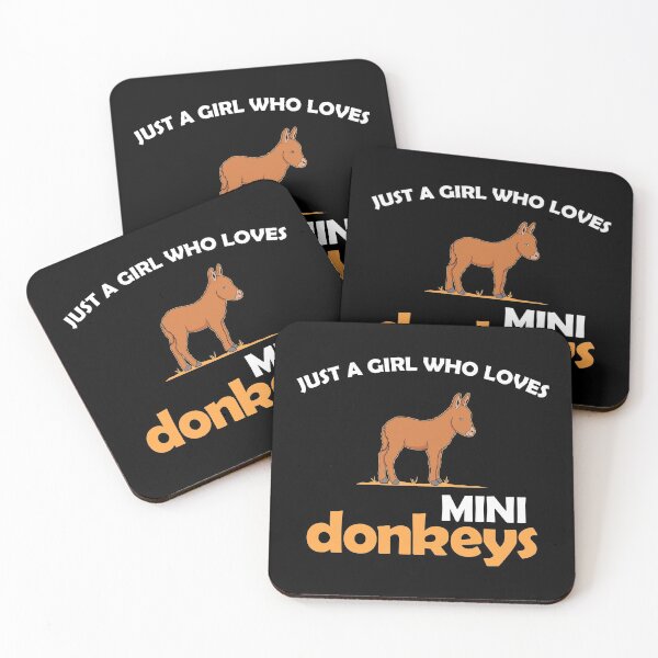 Item preview, Just A Girl Miniature Pet Lover Mini Donkeys design designed and sold by jakehughes2015.