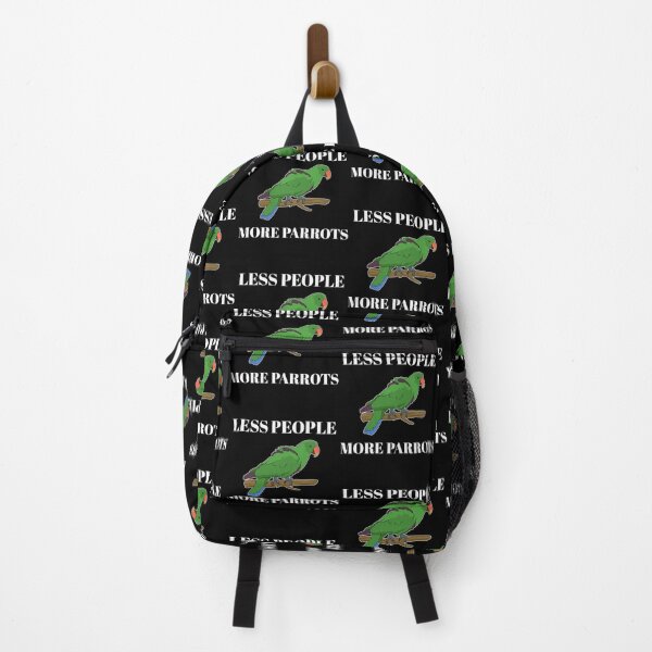 Item preview, Funny Less People More Parrots Eclectus product designed and sold by jakehughes2015.
