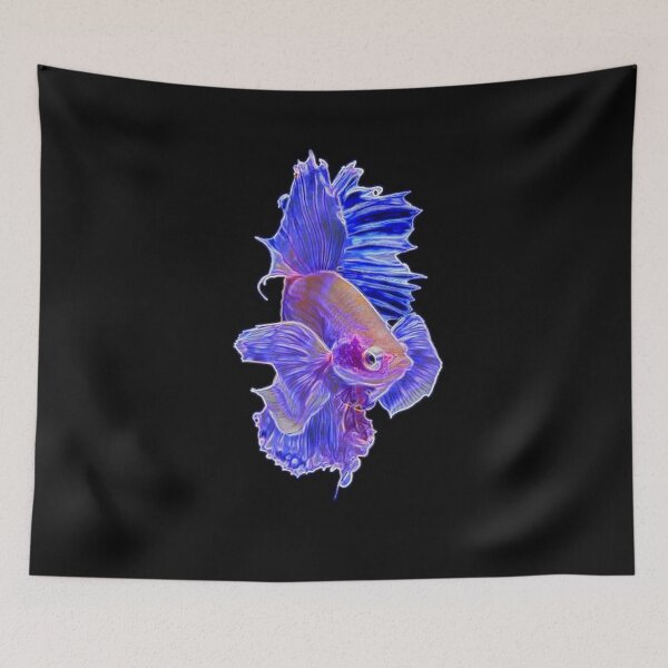 Item preview, BLUE BETA FISH designed and sold by michaeltodd.
