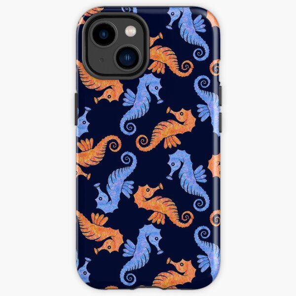 Seamless Seahorse  iPhone Tough Case
