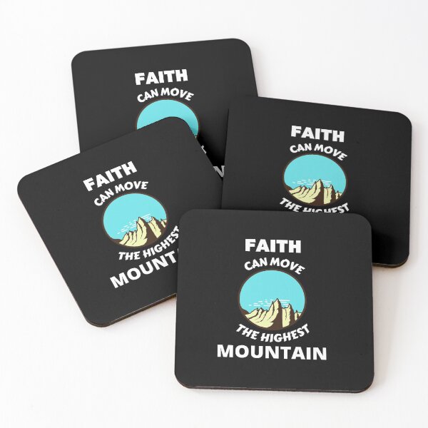 Item preview, Faith Can Move The Highest Mountain  designed and sold by Prayingwarrior.