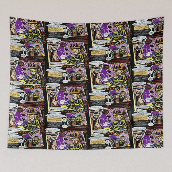 Item preview, Brother Soul Comic Magazine #4: Enter Sam, Man! ( Page FOUR [ "YOU MUS-s-sT SUFFER  ME TO GO MY OWN DARK WAY!"] Pop-Art Print  ) designed and sold by TexWatt.
