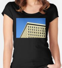 Office Building Fitted Scoop T-Shirt