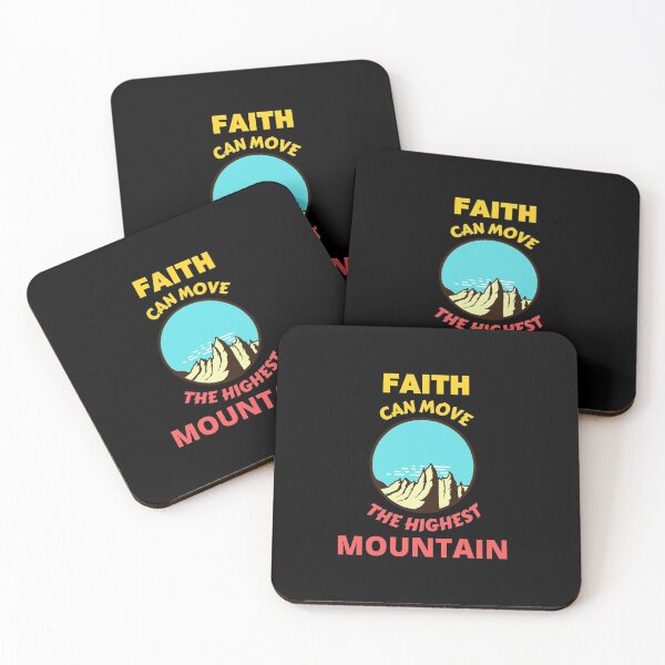 Item preview, Faith Can Move The Highest Mountain  designed and sold by Prayingwarrior.