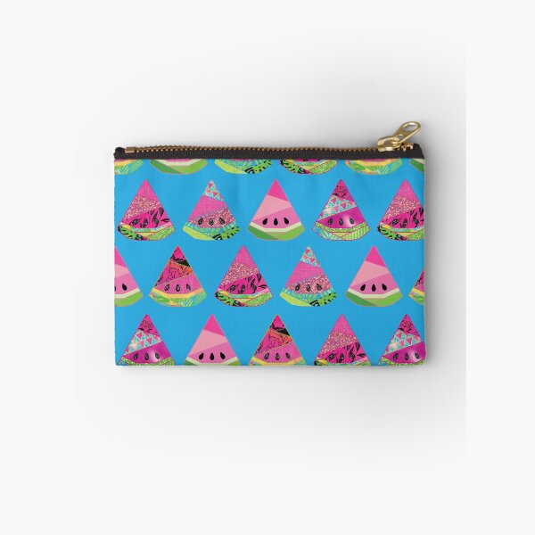 Item preview, Patchwork Melons Blue designed and sold by Redhillcreative.