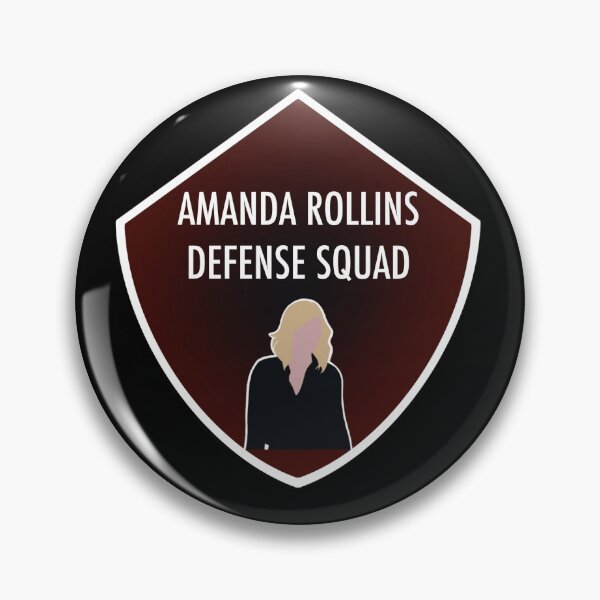 Item preview, Amanda Rollins Defense Squad Badge designed and sold by nikka001.