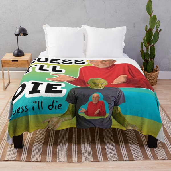 Item preview, rainbow Guess I'll Die poster designed and sold by michellewbe.