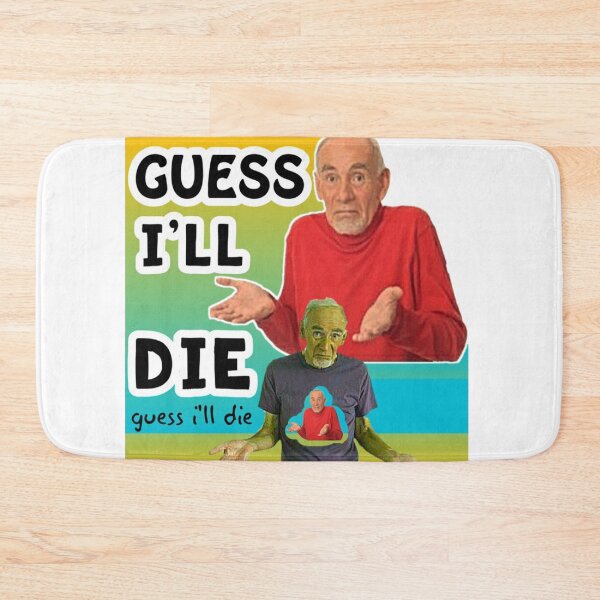 Item preview, rainbow Guess I'll Die poster designed and sold by michellewbe.