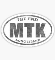 Montauk - The End (black) Sticker
