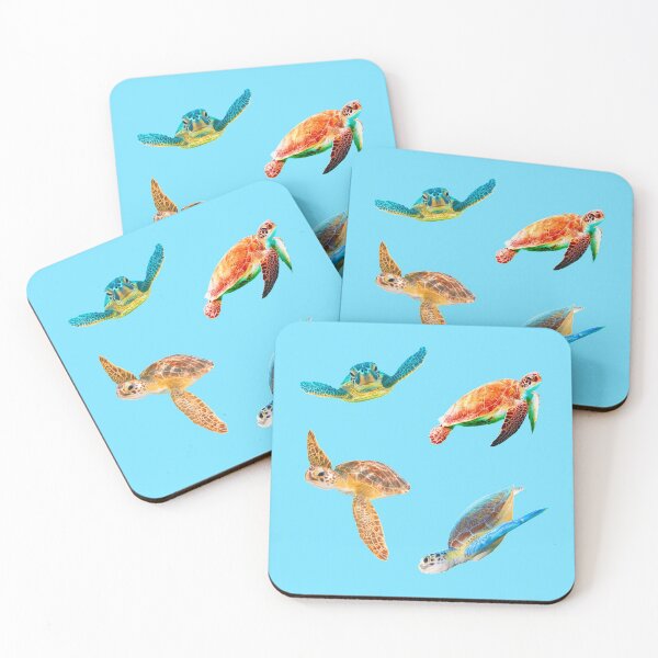 Item preview, Vibrant Sea Turtles Pack designed and sold by CazmieCo.