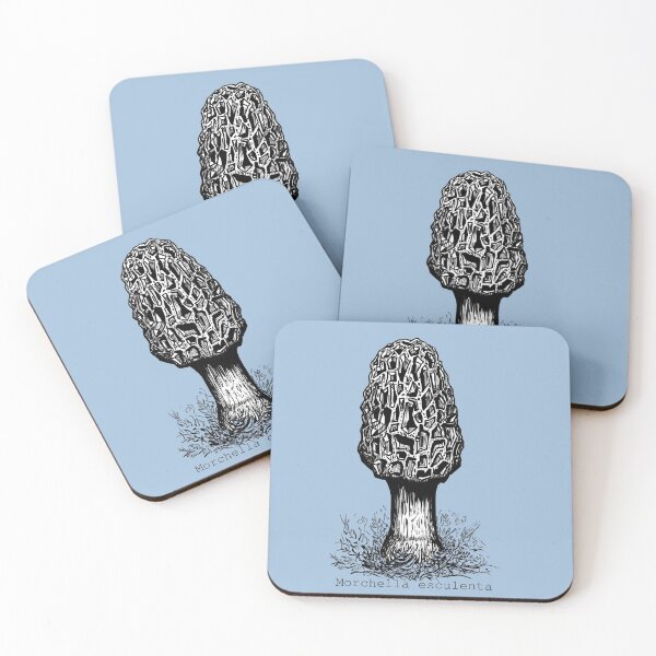 Item preview, Morel Mushroom Illustration designed and sold by mserido.