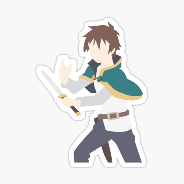  Sato Equality Konosuba Kazuma Anime Satou Gender - Sticker  Graphic - Waterbottles, Hydroflask, Laptops, Phones, Cars, Lockers, Binders  Decal Sticker