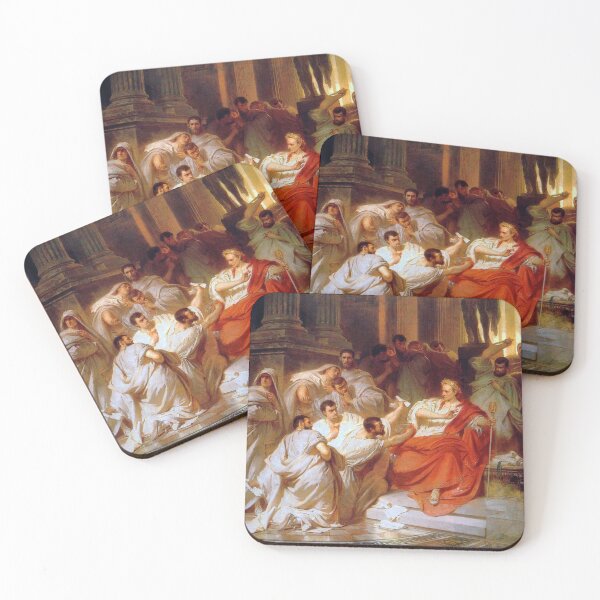 Item preview, The Senators Encircle Julius Caesar By Carl Theodor Von Piloty designed and sold by JDesigningMO.