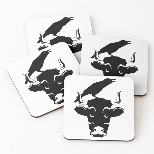 Item preview, Bull & Crow  designed and sold by FarOutGraphics.